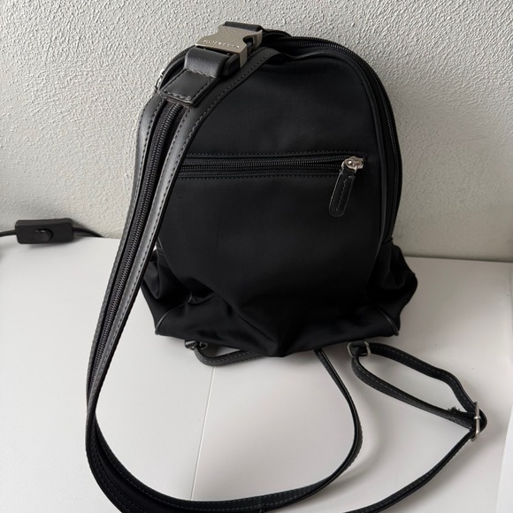 Vintage Liz Claiborne Black Utility Organizer Sling Crossbody Bag main image 10